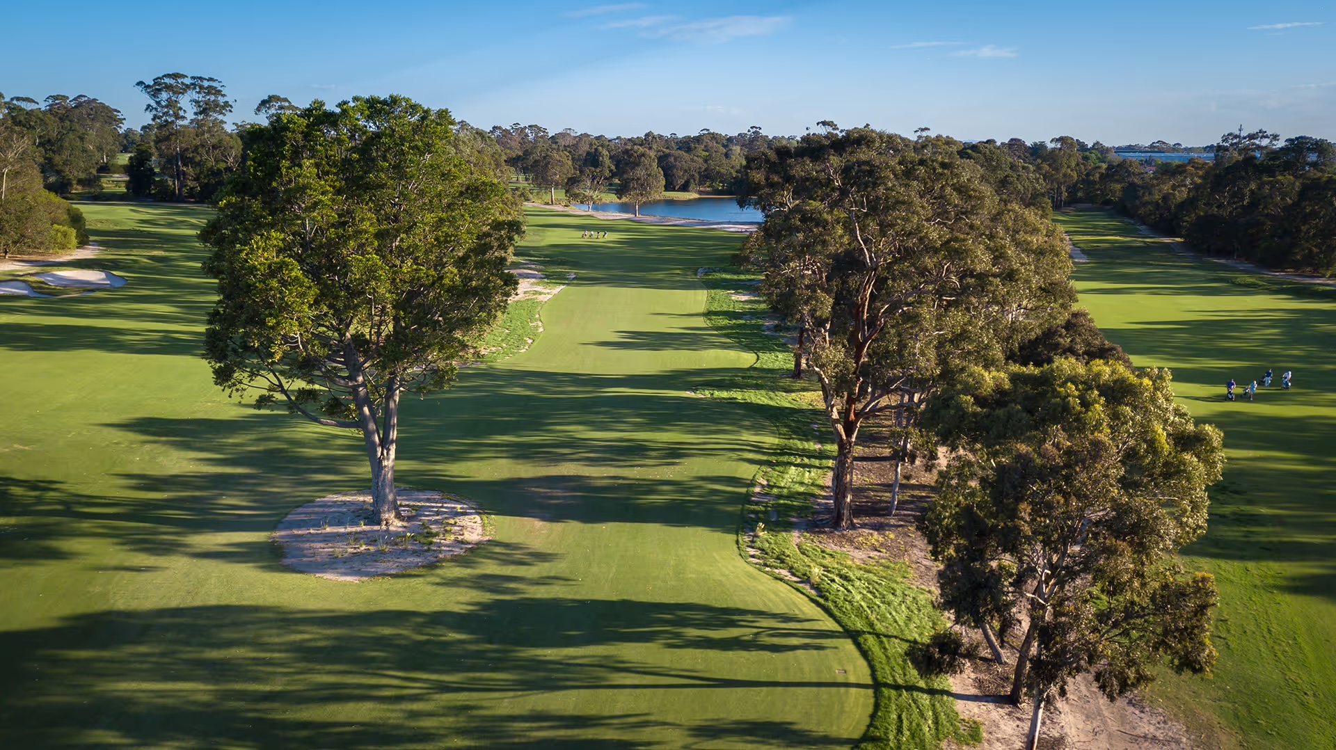 Aerial view across The Metropolitan Golf Club